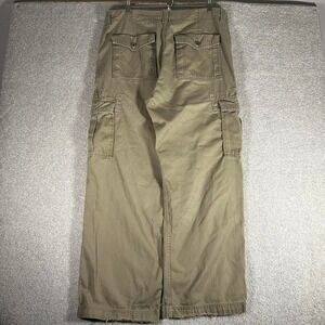 Y2K Levi's loose fit baggy wide leg skater cargo pants Size 38x32